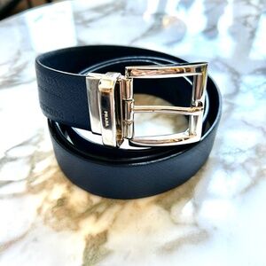 REVERSIBLE PRADA BELT - WORN ONCE